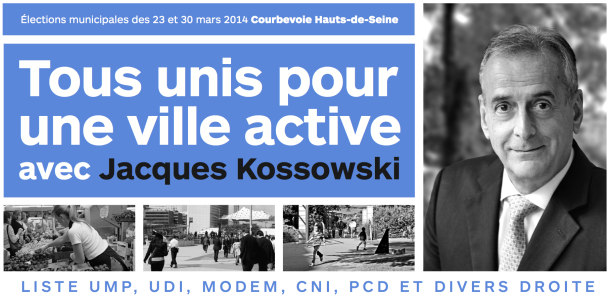 Tous unis pour une ville active avec Jacques Kossowski