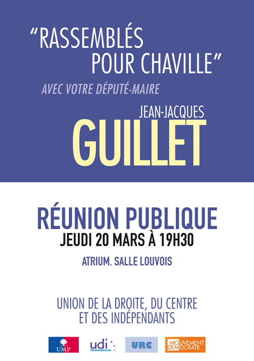 Rassemblés pour Chaville avec Jean-Jacques GUILLET