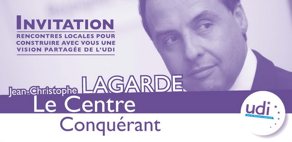 Rencontre avec Jean-Christophe LAGARDE ce 6 octobre à Paris