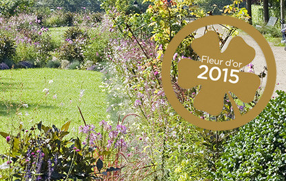 Courbevoie obtient la Fleur d’or 2015