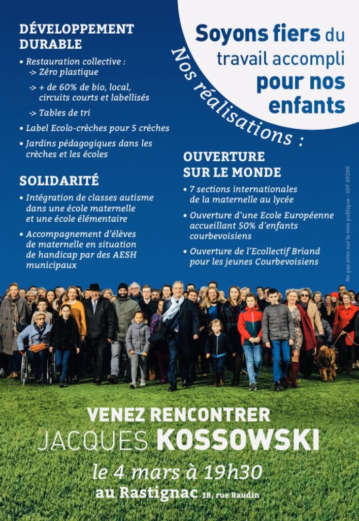 Rencontre au Rastignac ce 04 mars