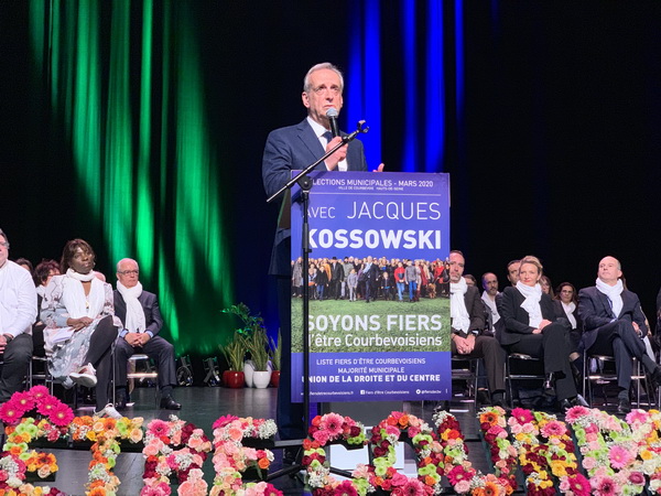 Grand Meeting de Campagne du 12 mars 2020 de Jacques Kossowski