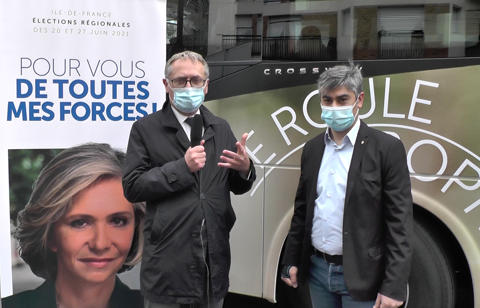 Entretien avec Philippe Juvin à Courbevoie ce mercredi 26 mai 2021