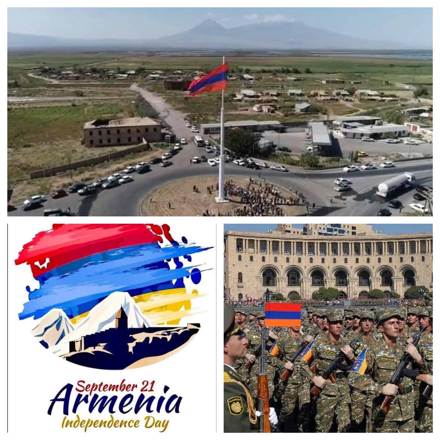 21 septembre, l’Arménie célèbre son 30ème anniversaire de son Indépendance.
