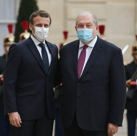 Emmanuel Macron et Armen Sarkissian