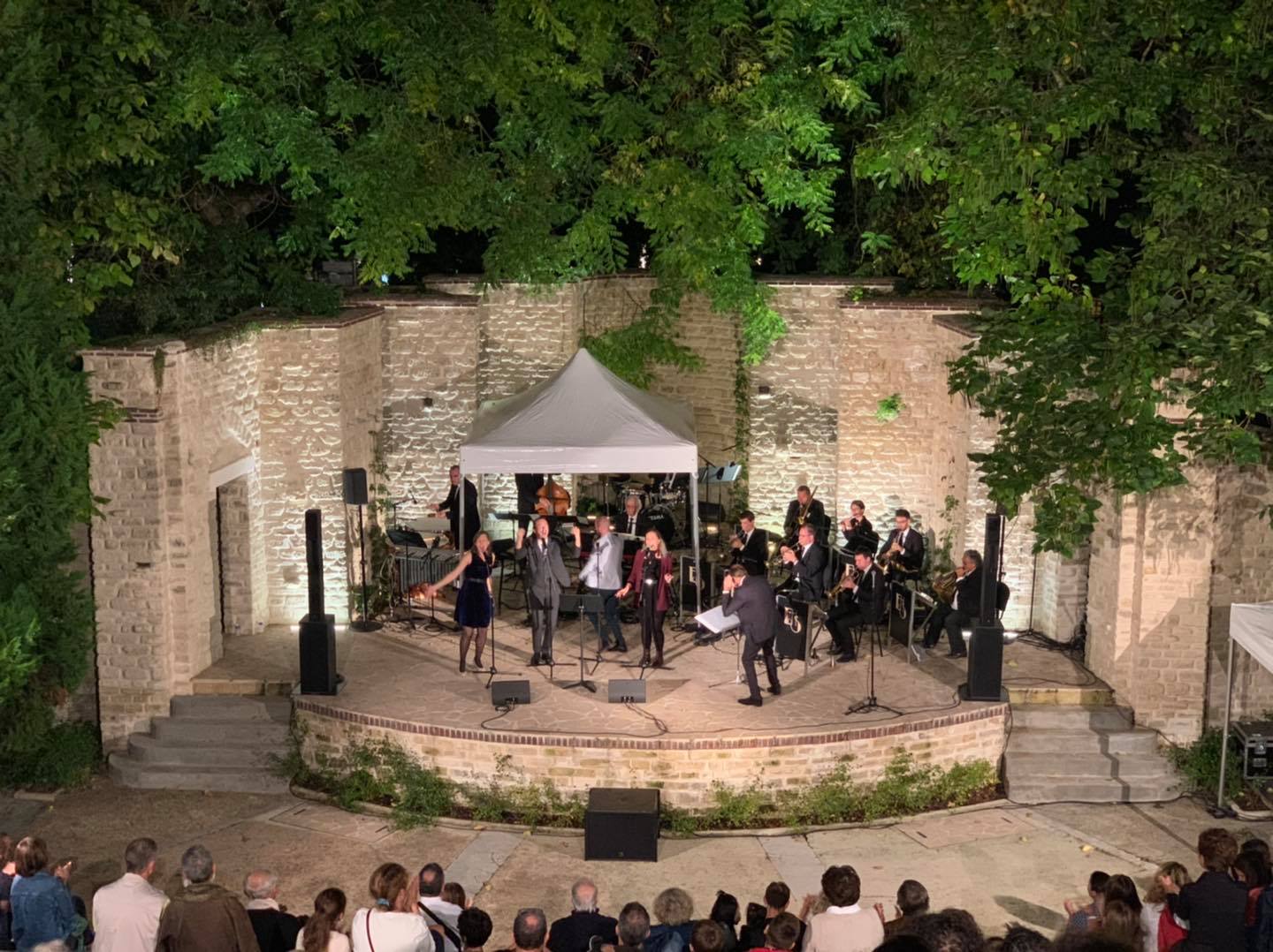 Soirée d’inauguration du théâtre de verdure à Courbevoie