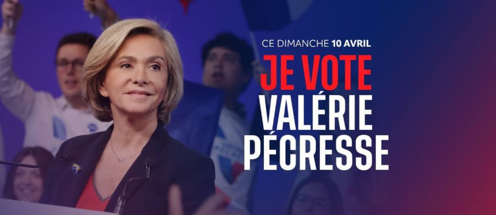 Je vote Valérie Pecresse ce dimanche 10 avril 2022