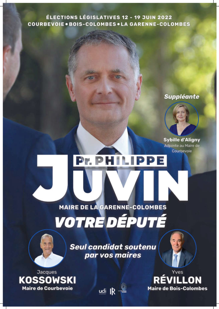 Philippe Juvin et Sybille d'Aligny